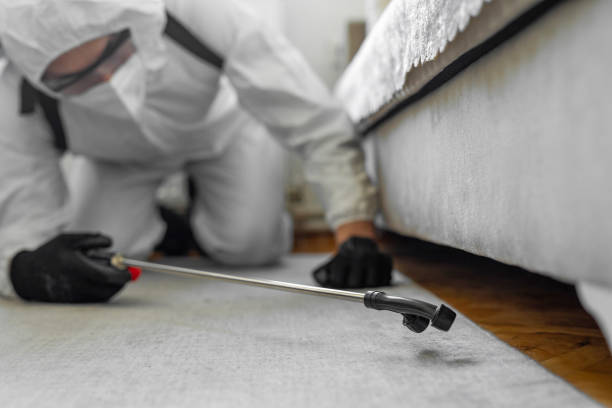 Professional Fumigation Services technician working in Andrews AFB, MD